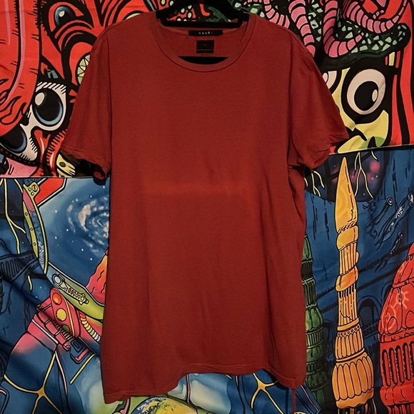 KSUBI Seeing Lines SS Red Tee - Picture 5 of 17